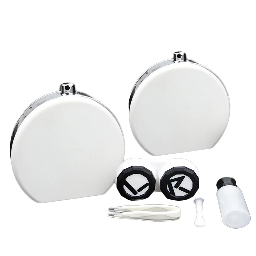 

Contact Lens Case Travel Pocket Size Soaking Contact Lenses Container Contact Lens Holder for Daily Use Travelling