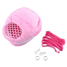 Крыса, хомяк шиншилла кролик хорек Ежик исходящий хлопок дышащий пакет мешок висячая кровать розовый/синий/зеленый горячий