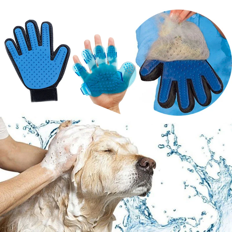 font b Pet b font Grooming Glove for Cats Brush Comb Cat Hackle font b