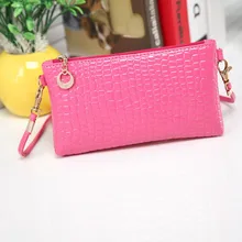 2017 Vogue High quality ladies fashoion bag Women Crocodile Leather Messenger Crossbody Clutch Shoulder Handbag A 16