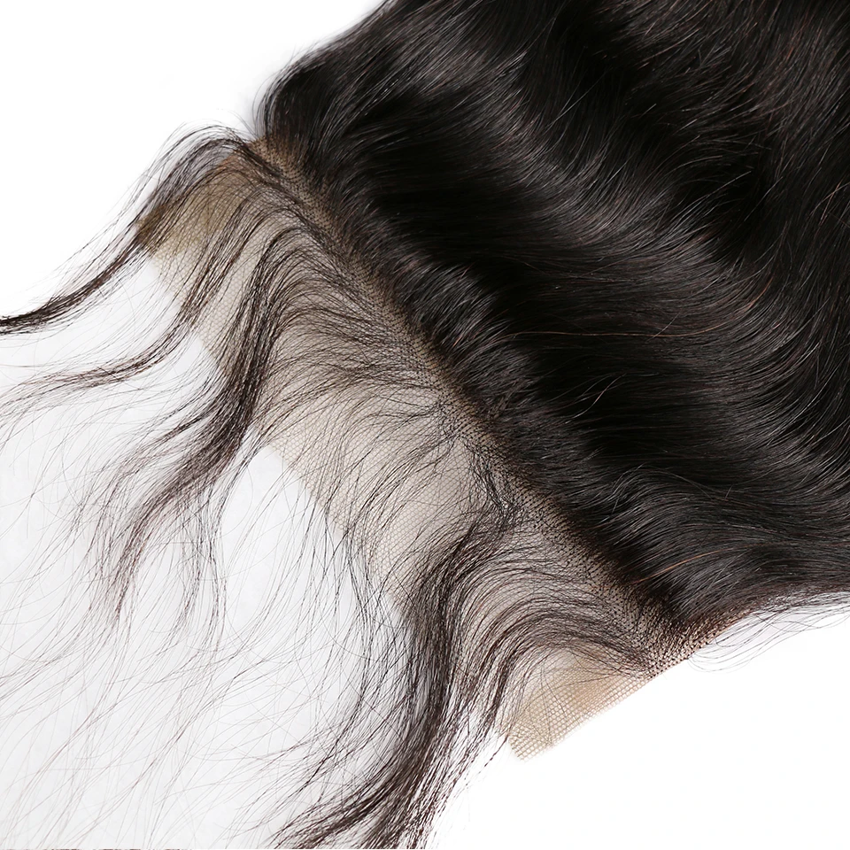 Rosabeauty перуанские Виргинские волнистые кружевные закрытые 5X5 человеческие волосы, закрытые отбеленные узлы, средняя/свободная часть, верхнее закрытие