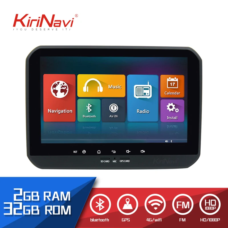 

KiriNavi Car Radio Android DVD 9" Touch screen For Suzuki Ignis 2016+ Auto Audio GPS Multimedia Navigation System Bluetooth
