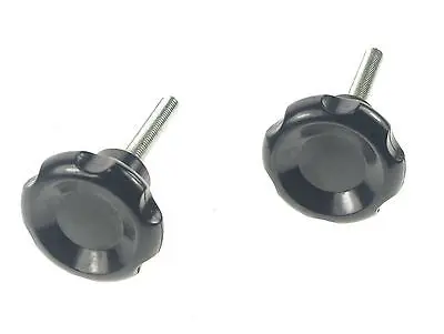 

Lot2New M10*65mmOD*50mm Thread rod Corrugated Hand Knob Grip