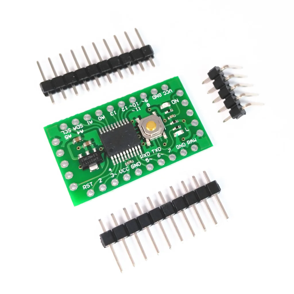 

New LGT8F328P SSOP20 MiniEVB instead of Pro Mini ATMEGA328P