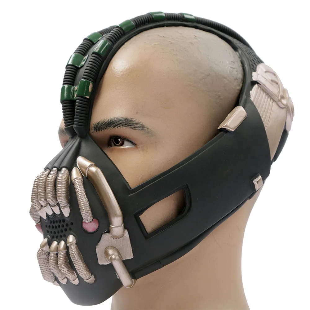 XCOSER Bane Маскарадная маска Бэтмен Темный рыцарь поднимается Косплей Костюм Опора