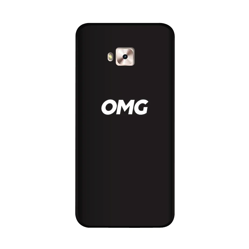 QAQsam Мягкий силиконовый чехол для Asus Zenfone 4 Selfie Pro ZD552KL чехол с рисунком Матовый Телефон для Asus ZD552KL Чехлы Funda - Цвет: 1