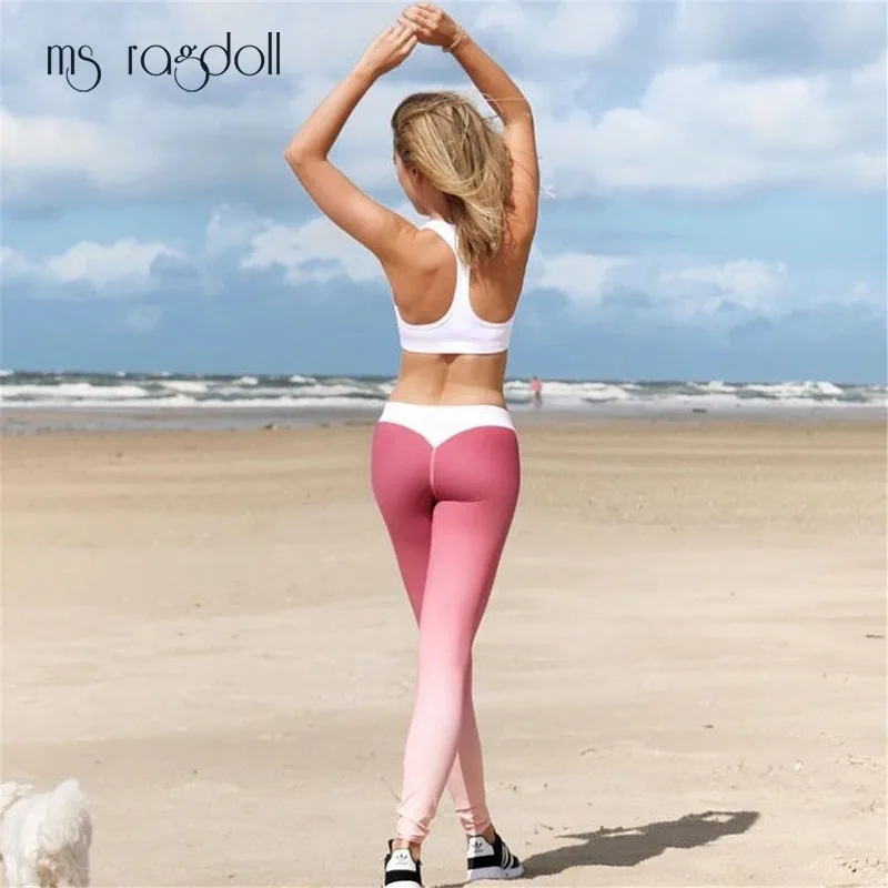 

Sexy Starry Sky Printing Yuga Leggings Women High Elastic Female Push Up Slim Pants Workout Sportwear Colorful Fitness Leggins