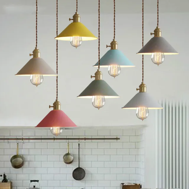 Modernity Macarons Color Umbrella Pendant Lamp Minimalist Modern Modernity Macarons Color Umbrella Pendant Lamp Minimalist Modern Creative Cafe Bar Restaurant Bedroom Bedside Light