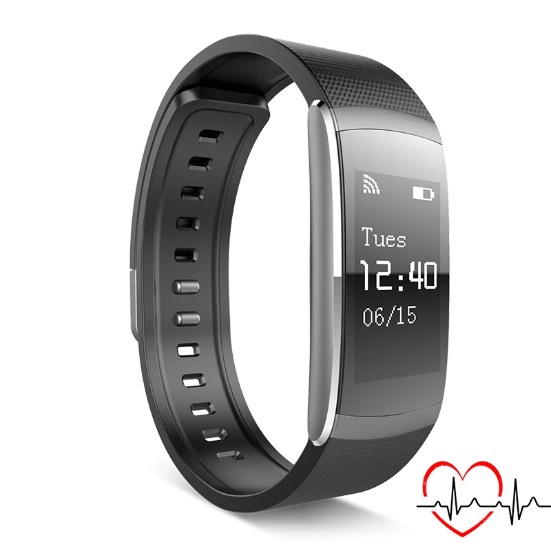 

READ Original I6 PRO Wrist band waterproof sport heart rate Smart bracelet with Bluetooth Sleep Monitor black Call Reminder