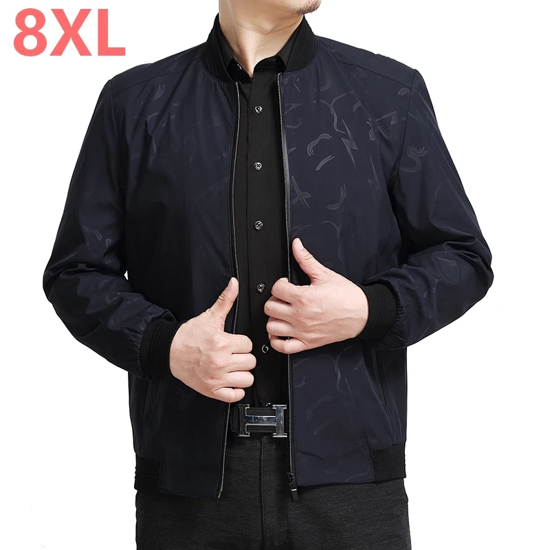 8XL 6XL 5XL бренд 2018 распродажа качественные бомберы повседневные куртки пальто