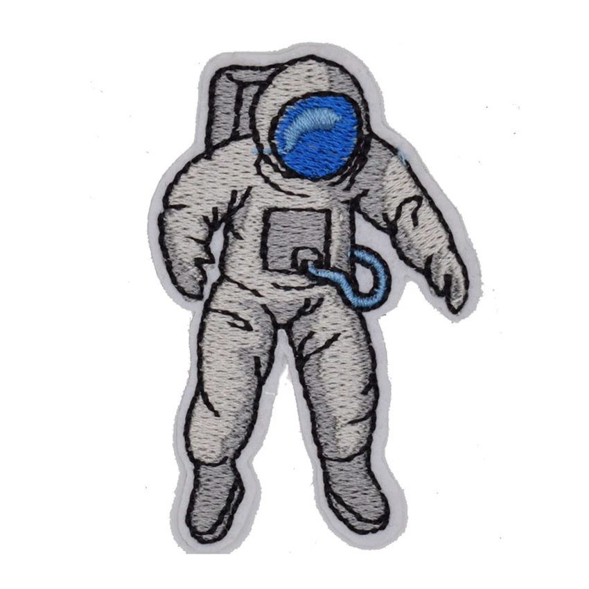 

1Pcs Astronaut Spaceman Explorer Space Kid Baby Jacket T-shirt Patch Sew Iron on Embroidered Applique Sign Badge Costum Gift