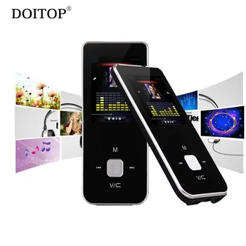 DOITOP 1.8 Inch LCD Screen Mini Portable Music MP3 MP4 Player Support TF Card with Vedio Play Voice Recorder Radio Photo Viewer