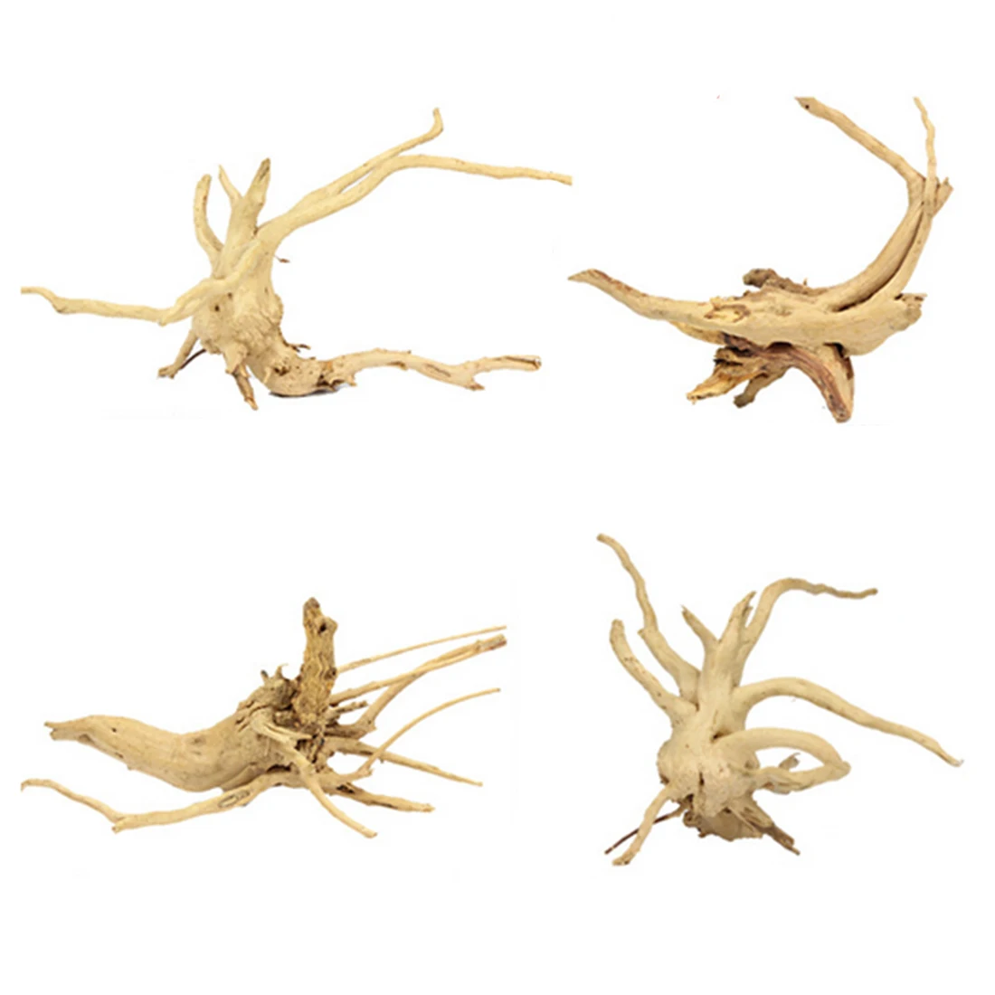 15 20 см рыба гусеничный Танк Коробка озеленение Dead wood Azalea корень рыбной чаши Декор