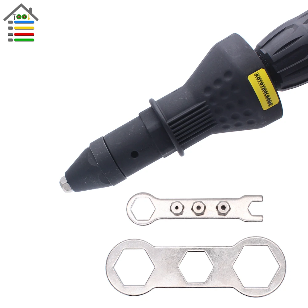Autotoolhome Electric Rivet Nut Gun Kit Riveting Tool Cordless Riveting