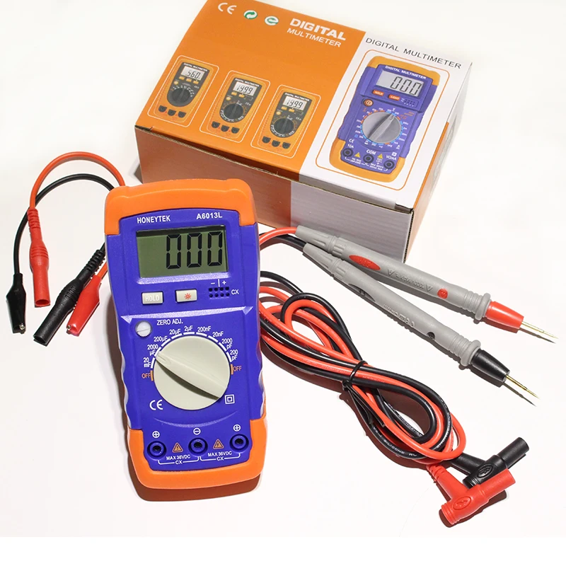

6013L Capacitor mF uF Circuit Gauge Capacitance Meter Tester replace XC6013L Capacitance multimeter
