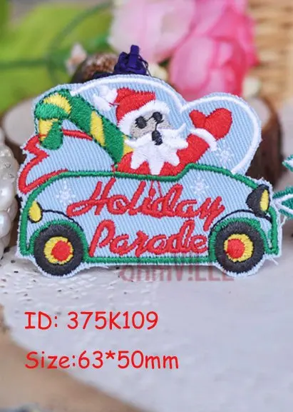 

2016 Fallout Iron On Patches " Santa Claus & Holiday Parade Appliques - ( 375k109 ) ~ Guaranteed 100% Quality + Free Shipping!!!