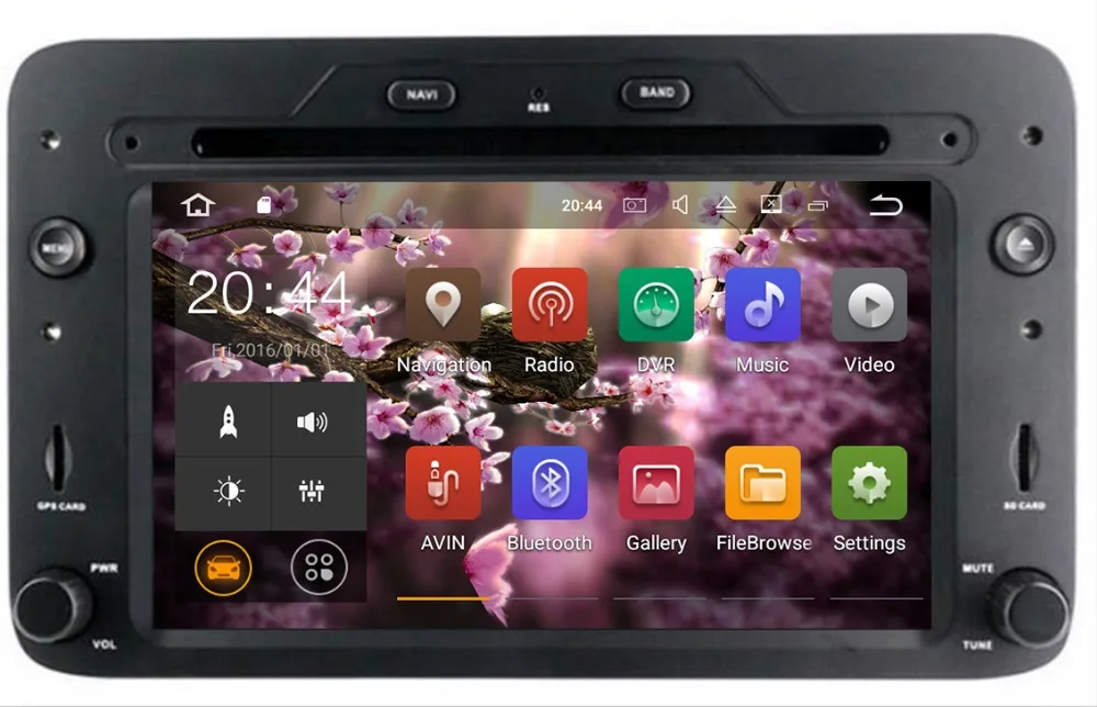Flash Deal 2 din Android 8.1 GPS Navigation Autoradio For Alfa Romeo 159 Brera Spider Sportwagon 2006 Car DVD Player Head Unit Wifi Audio 1
