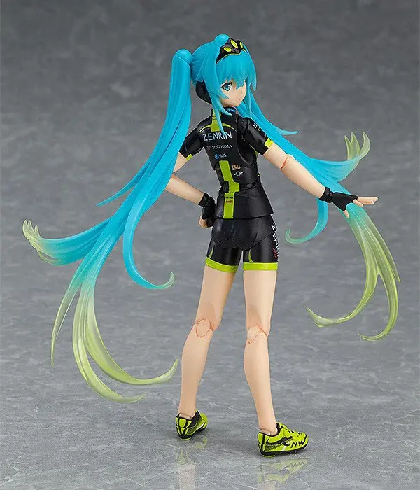 Figma 307 Hatsune Miku гоночный велосипед teamuyo поддержка Ver. Подвижная фигурка игрушки 14 см