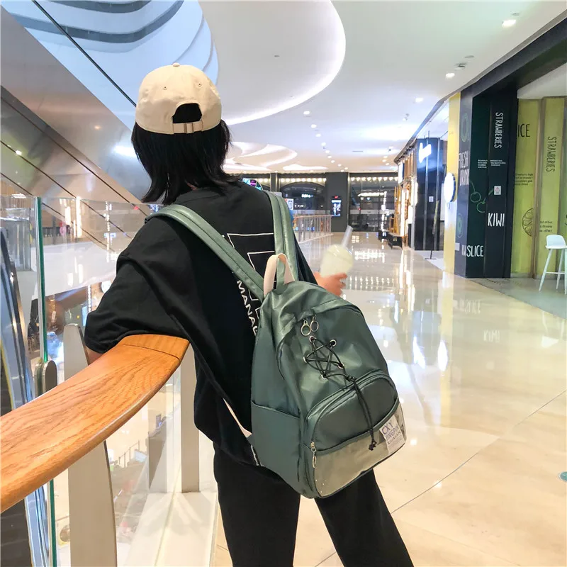 CESHA Moda Pentagrama Projeto Mochila Feminina de