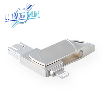 

128GB Flash Drive USB 64GB USB Pendrives Disk For iOS OTG iPhone iPad Android Devices Mini Memory Storage 32G Stick