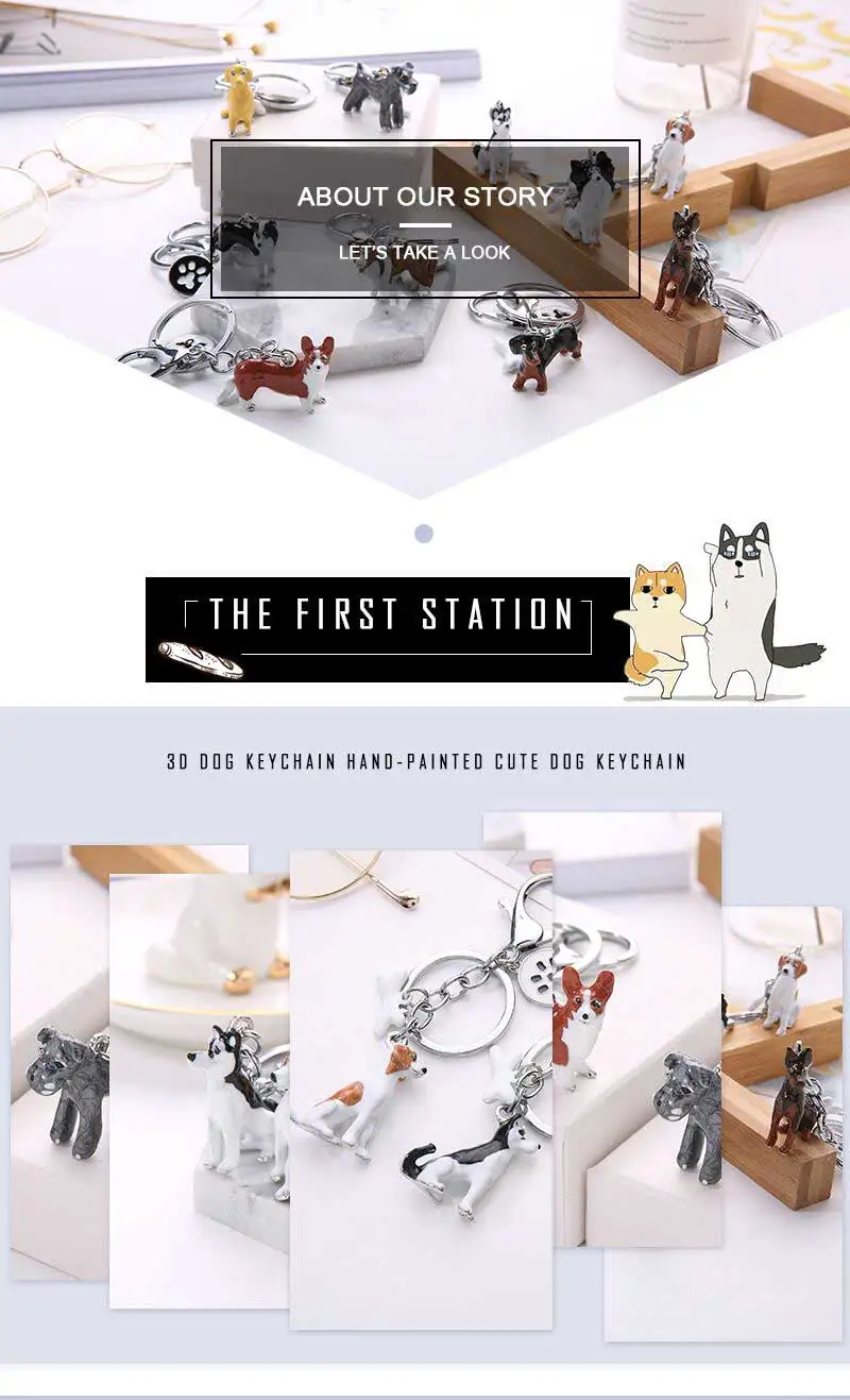 Брелок Модные украшения любителей собак брелок dachshund сумка Шарм изображением животных и машин, брелок для ключей, послужат прекрасным подарком для Для мужчин Для женщин