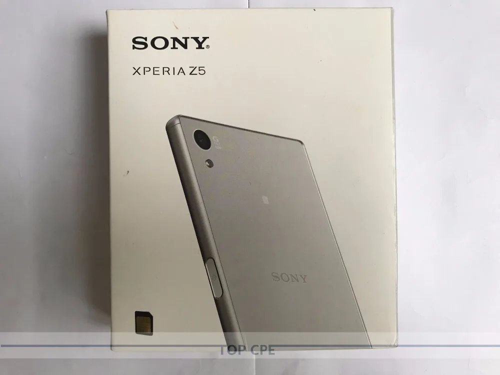 sony Xperia Z5 E6653 rom 32 Гб ram 3G GSM WCDMA 4G LTE 23 Мп Android Восьмиядерный 5,2 дюймов разблокированный мобильный телефон Smartsphone