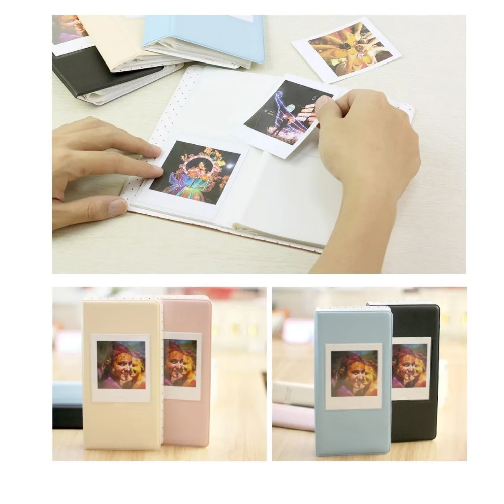 64 кармана Fuji Fujifilm Instax SQ20 альбом для квадратных фотографий SQ 10 6 20 мгновенная