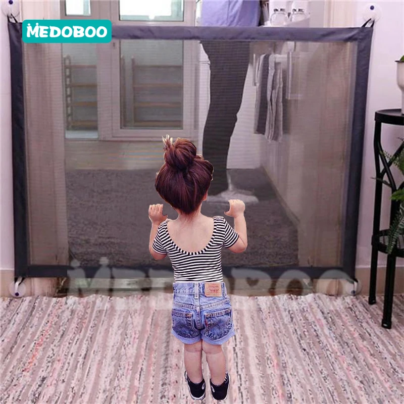 Medoboo Portable Baby Fence Safe Guard Protection Folding Baby Barrier Fence Kids Children Isolation Net for Pets * Medoboo Portable Baby Fence Safe Guard Protection Folding Baby Barrier Fence Kids Children Isolation Net for Pets *