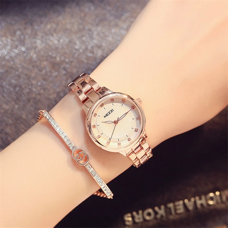 

Korean Fashion Trend Ladies Watch Strap Bracelet Female Luxury Quartz Watch Models Simple Small Dial
