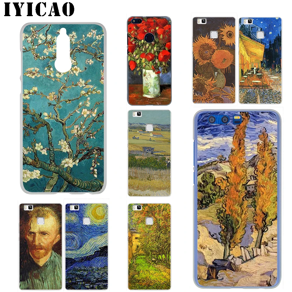 IYICAO Ренессанс Ван Гог картина маслом для Huawei Mate 20 10 30 Lite Pro Y9 2019 Y7 Y6 Prime 2018 2017 чехол