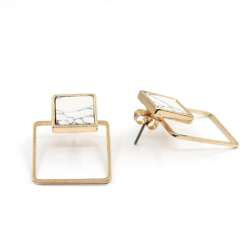 1 пара европейские модные женские серьги гвоздики|triangle stud earrings|brand earringsfashion earrings |