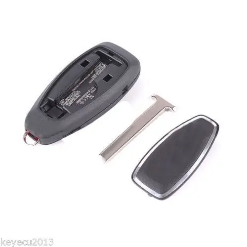 KEYECU Smart Keyless Интеллектуальный дистанционный ключ 3 кнопки 434 МГц ID83 для Ford FOCUS FIESTA