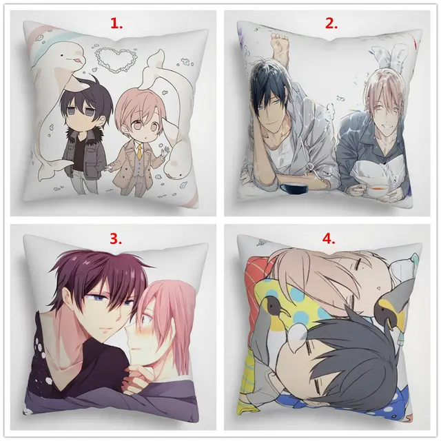 Anime Kissen für Anime Fans Anime Wurfkissen Sofa Kissen Anime Kissen  Schlafzimmer Dekoration - 