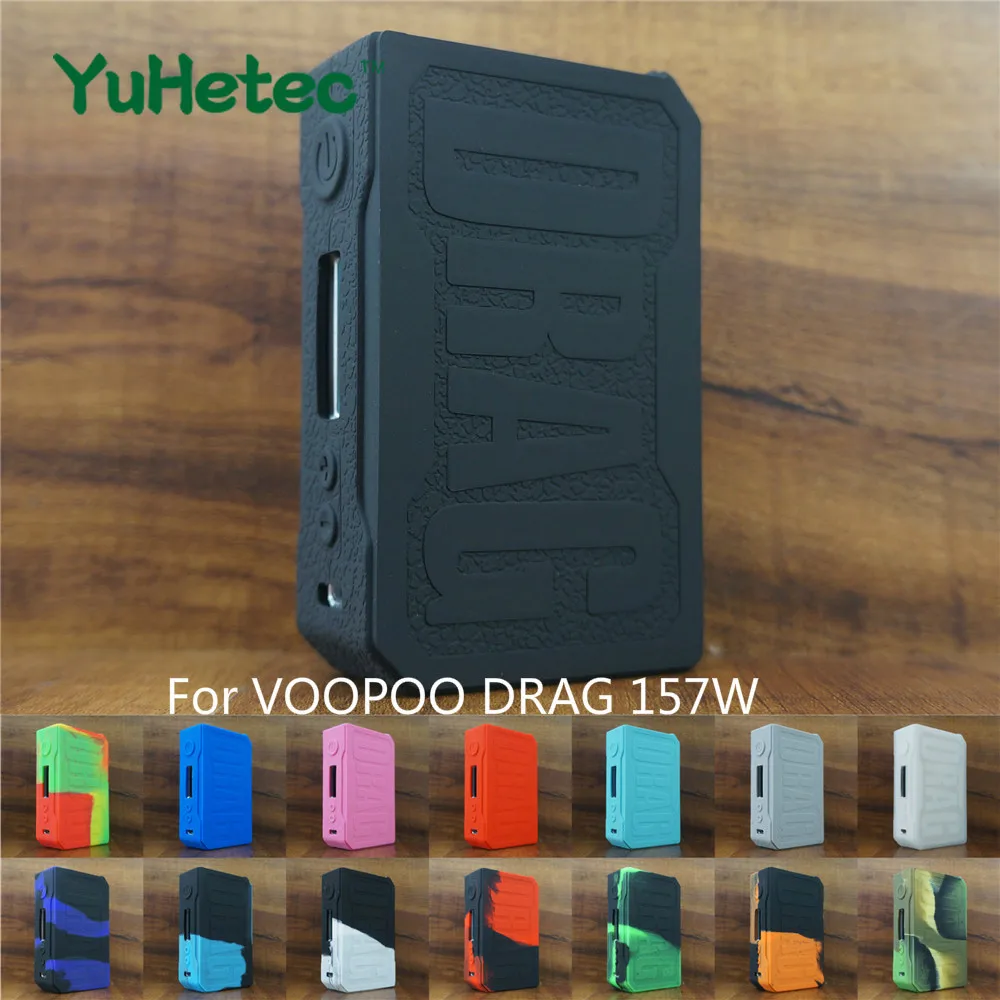 

1PCS YEHETEC Silicone Protective Gel Skin Case Cover for VOOPOO DRAG 157W