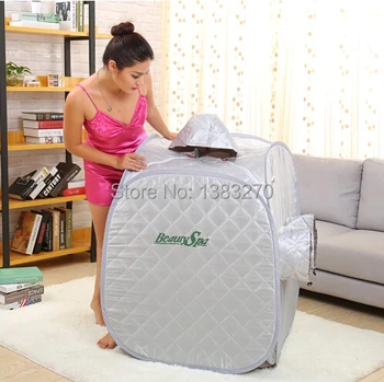 

Portable Sauna Room Indoor SPA Weight Loss dry sauna steaming box wholesaler online shopping free shipping