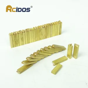 2*3/4*15 мм RCIDOS кодировочная машина буквы/латунные гибкие буквы, число, алфавит, символ настройки шрифт, DY-8 символов формы - изображение