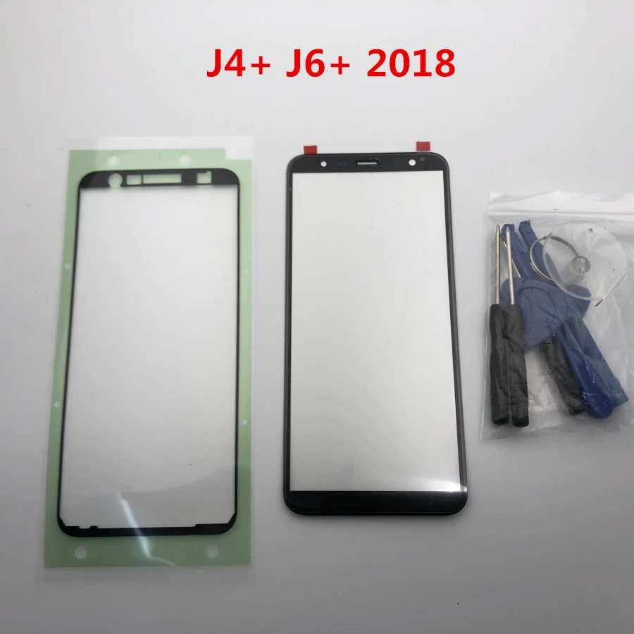 Сменное внешнее стекло для Samsung Galaxy J4 Plus J6 2018 J415 J415F J610 J610F ЖК дисплей сенсорный