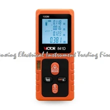 VICTOR 841D VC841D цифровой лазерный измеритель расстояния 100 м 198ft лазерный дальномер области/объем bubber уровень