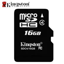 Kingston 8GB 16GB Tarjeta Micro SD Card Class 4 Memory Card Micro SD TF Card 8 GB 16 GB Microsd Carte SD for Dgital Device