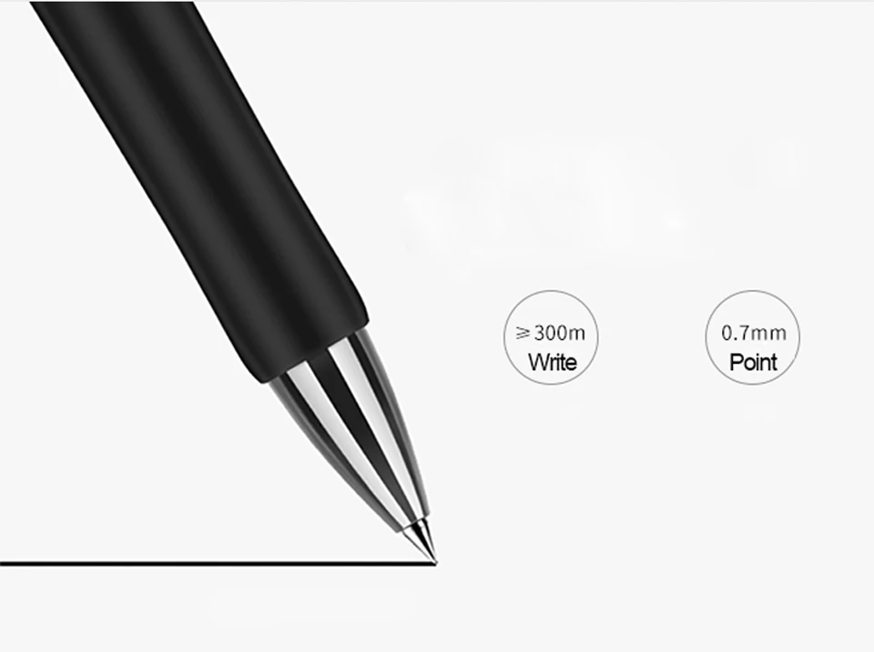Гелевые, Дели ручки и заправка набор офисные черные чернила канцелярские ручки милые школьные принадлежности креативные канцелярские принадлежности для письма высокое качество ручка