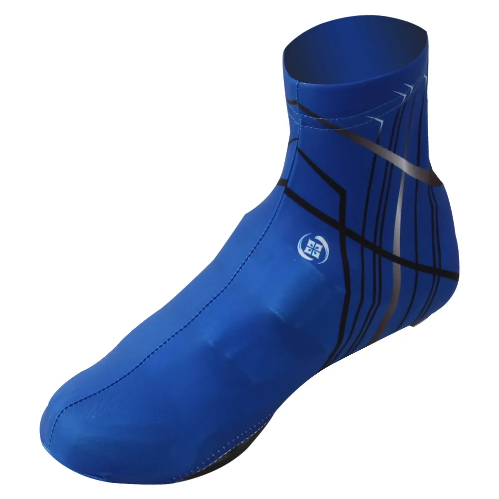 Cycling Shoe Cover Windproof Dustproof Stretchable Blue Red Breathable