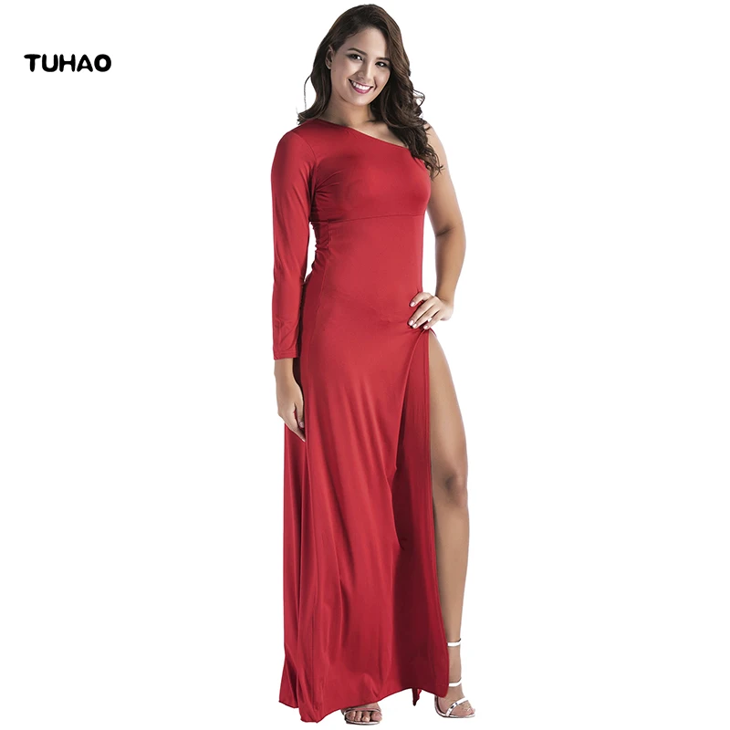 Long red party dresses for women 2017