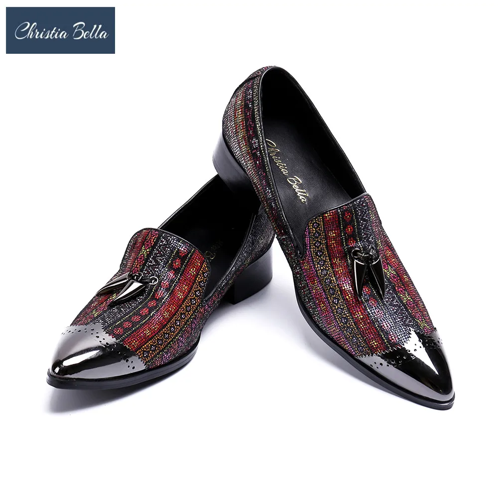 Christia Bella 2018 New Arrival Luxury Fashion Brand Designer Bling Bling Evening Party Loafers Flats Shoes for Men Plus Size 47 Christia Bella 2018 New Arrival Luxury Fashion Brand Designer Bling Bling Evening Party Loafers Flats Shoes for Men Plus Size 47