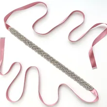 Женский пояс со стразами для свадьбы, вечернее платье, пояс с серебряными бриллиантами и кристаллами, свадебные украшения, аксессуары