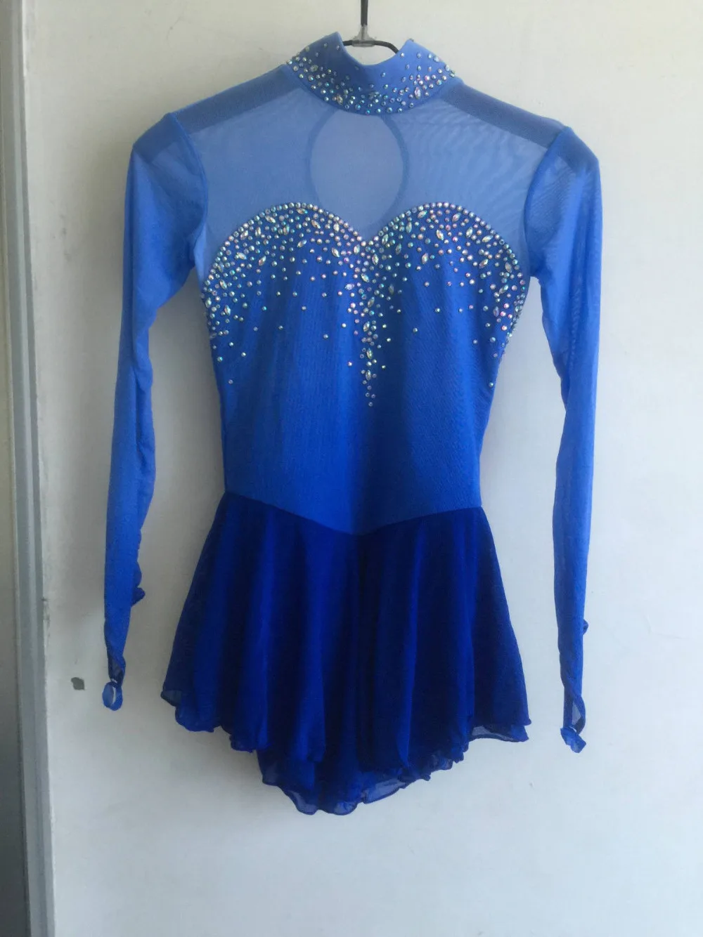 Blue figure skating dress images Blue figure skating dress images