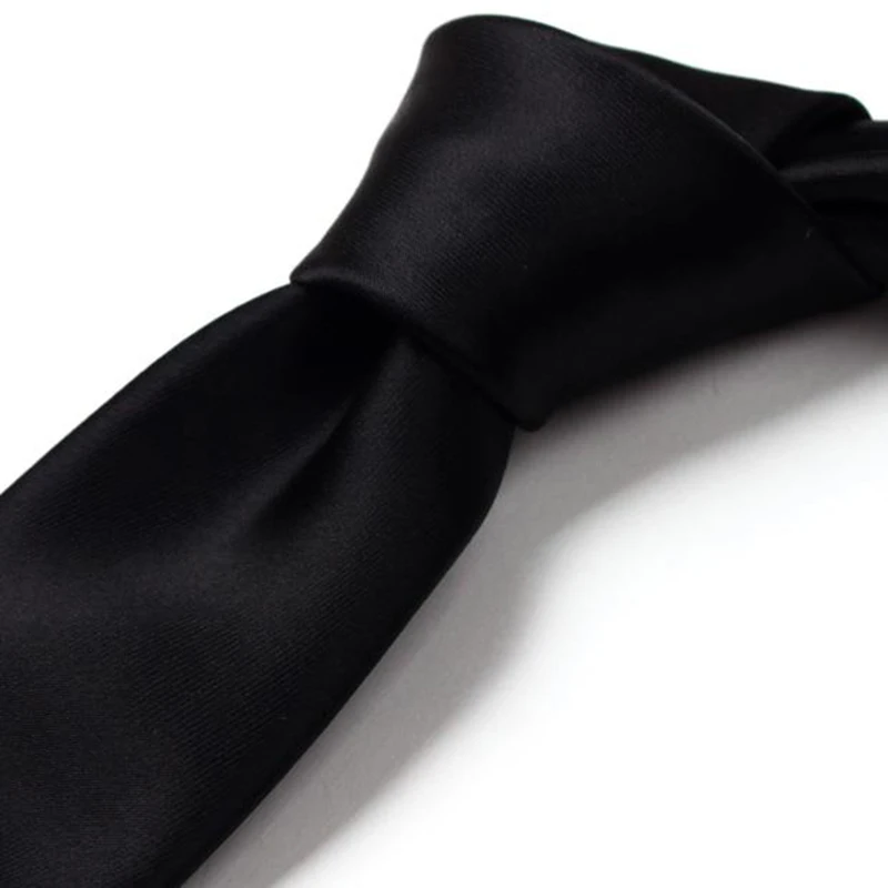 Новые высококачественные классические галстуки для мужчин галстук для деловых людей мужские галстуки 5 см тонкий галстук бренд тощий галстук черный