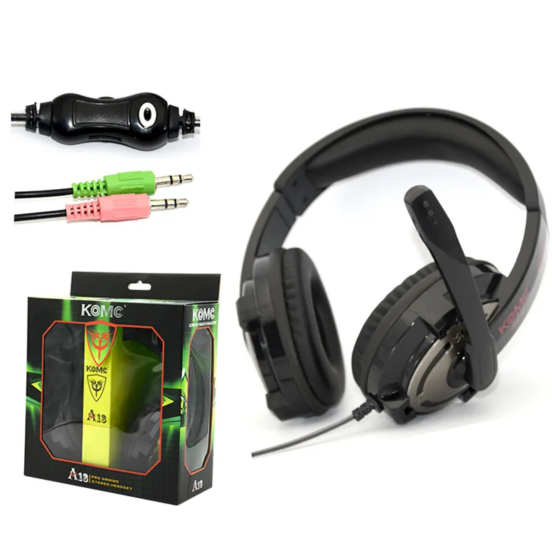 New Fashion Good Quality Stereo Bass Wired Headphones Gaming Headset Universal 3.5mm Earphone