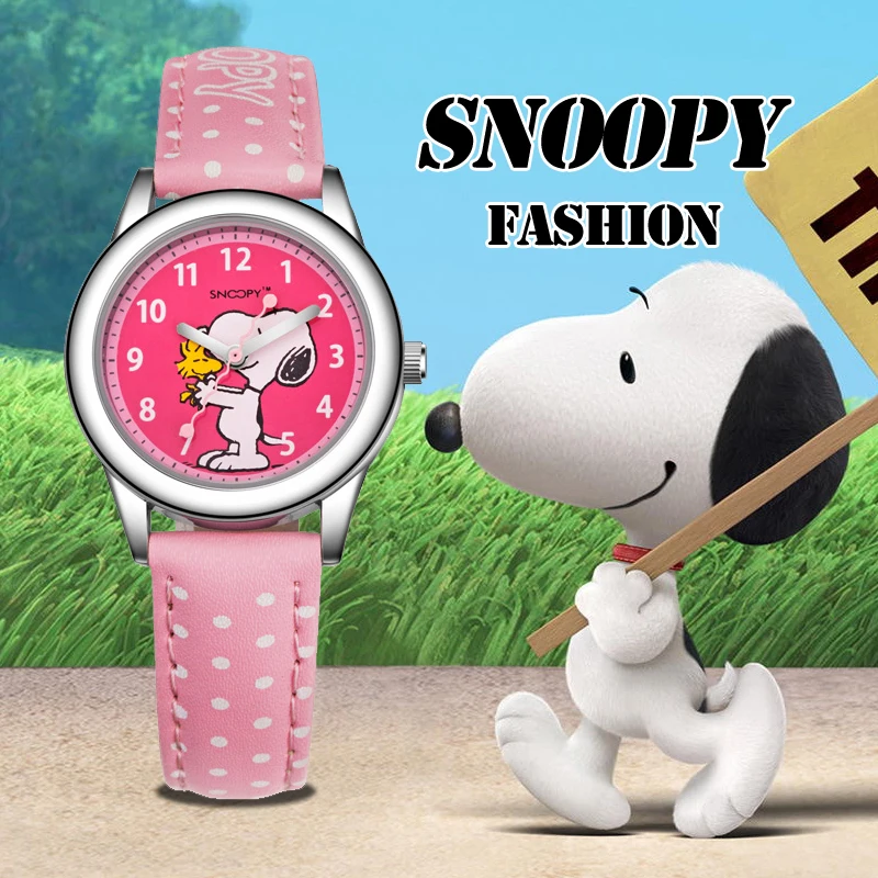 Женские кварцевые часы Snoopy креативные детские наручные милые Брендовые Часы|watch