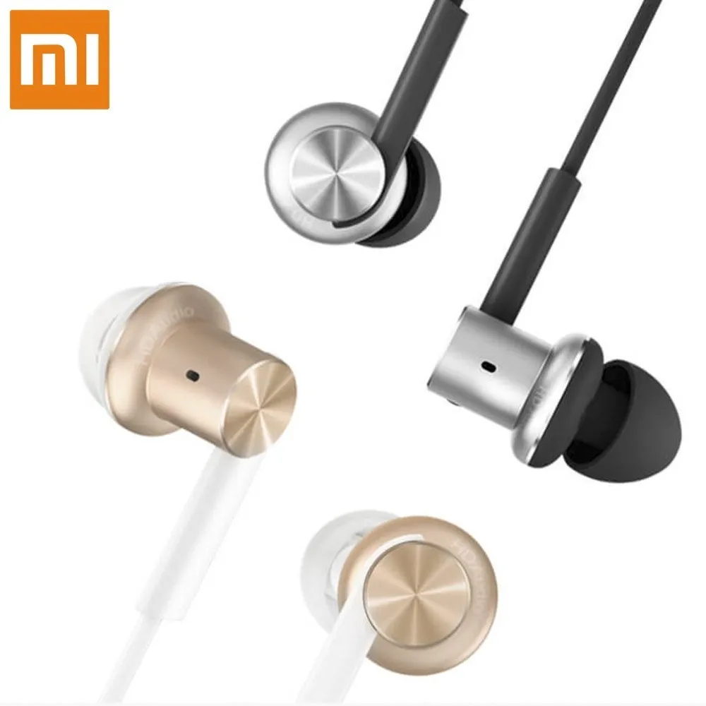 Xiaomi mi in-ear наушники тройной/двойной драйвер Dyna mi c + балансные арматурные mi in-ear линии управления mi c