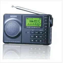 DEGEN DE1129 DE-1129 FM-Stereo/AM/SW DSP ATS 4 ГБ MP3 плеер цифровой рекордер портативный умный многосветодио дный целевой светодиодный радио